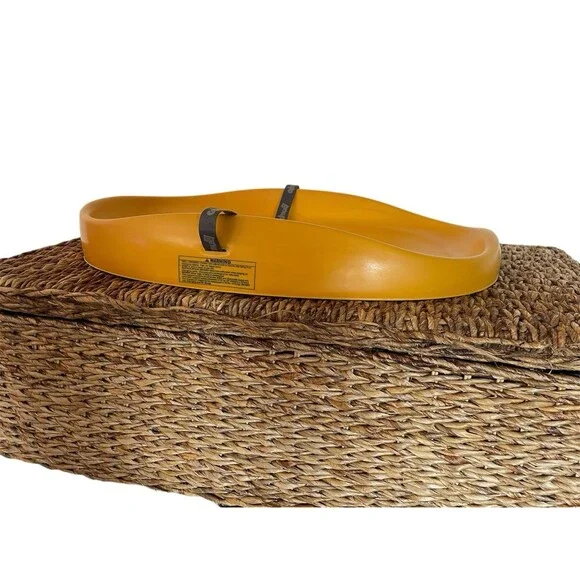 RARE Bumbo Diaper Changing Pad, Ergonomic Baby Changing Mat Belt Mimosa Yellow - Picture 3 of 8